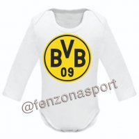Бебешко боди с емблема Борусия Дортмунд, снимка 2 - Бодита за бебе - 39486790