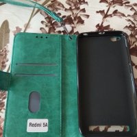Кожен калъф за телефон Xiaomi Redmi 5A, нов, снимка 4 - Калъфи, кейсове - 37777063