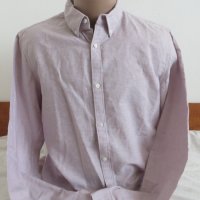 Мъжка риза лен и памук Jack & Jones Premium, снимка 1 - Ризи - 40689542