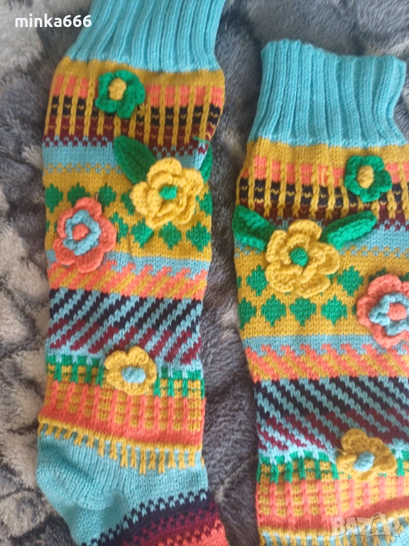 Ръчно плетени чорапи., снимка 1