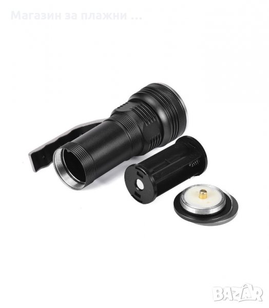 АКУМУЛАТОРЕН CREE T6 ПРОЖЕКТОР С ТРИ РЕЖИМА НА РАБОТА - код  3405, снимка 1
