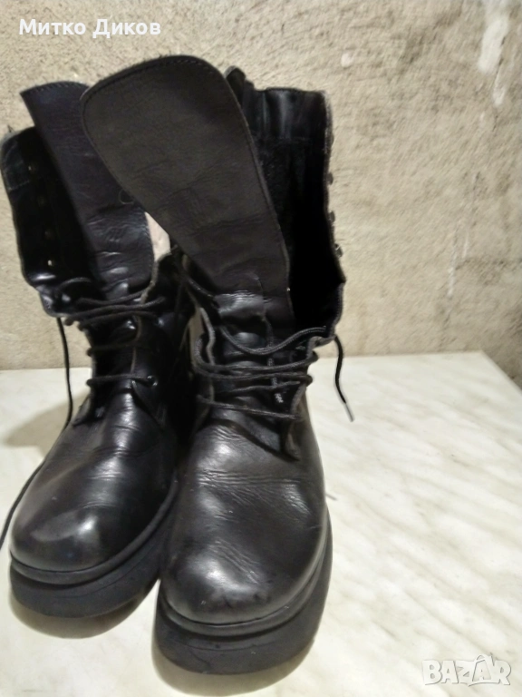 By Silpa Ranyl женски боти естествена кожа маркови с подплата като нови №39 стелка 250мм, снимка 1