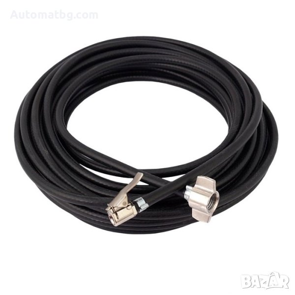 Маркуч за помпане на гуми Automat, 12м, Черен, снимка 1