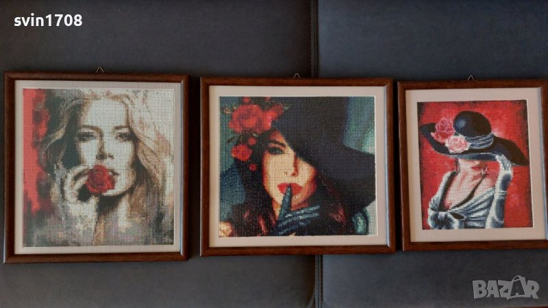 Готови рамкирани диамантени гоблени, снимка 1