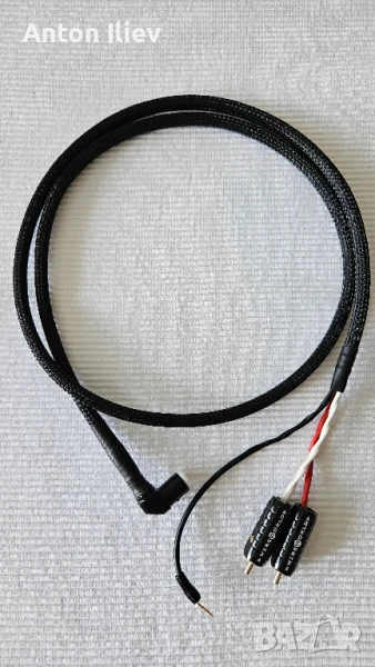 5 Pin DIN to 2*RCA tonearm cable, снимка 1