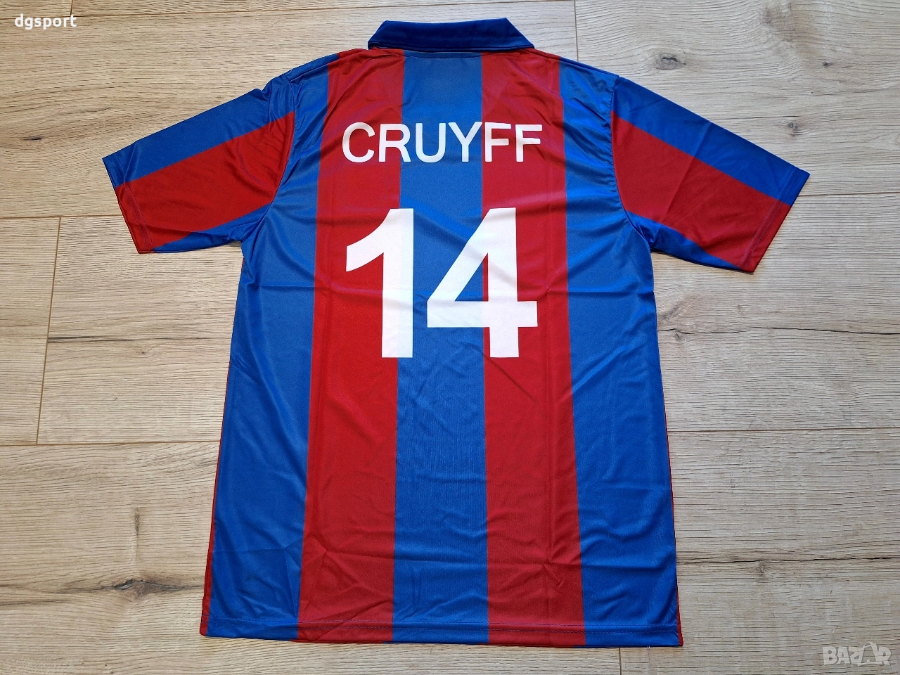 Футболна фланелка на Йохан Кройф Барселона ретро модел!!!, снимка 1