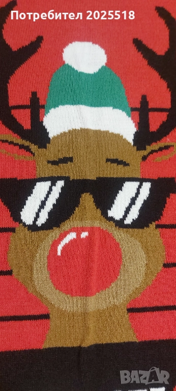 Коледна блуза , снимка 1