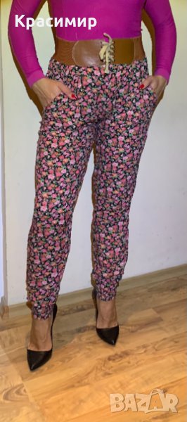 Дамски еластичен панталон Шалвар, снимка 1