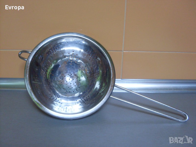 Гевгир и цедка за зеленчуци от неръждаема стомана., снимка 1