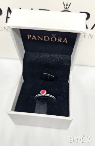 Пръстен Pandora сърце, снимка 1
