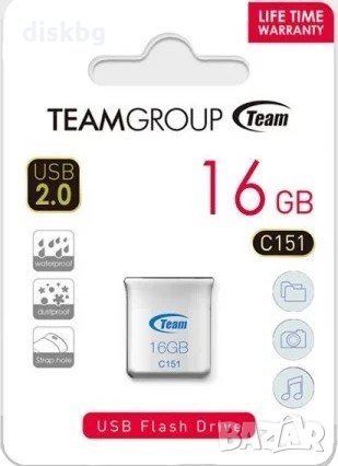 Нова USB 16GB Flash памет TEAMGROUP C151 - запечатана, снимка 1