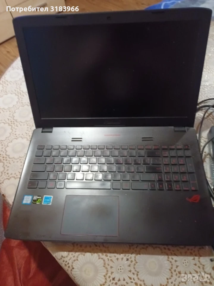  геймърски лаптоп  ASUS, рог, снимка 1