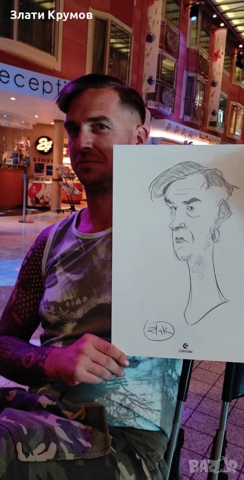 Рисувам карикатури на живо , снимка 1