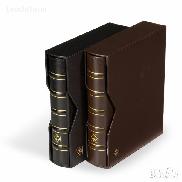 Албум Optima lux ЕСТЕСТВЕНА КОЖА - за монети и/или банкноти, снимка 1