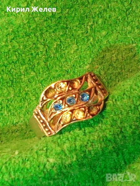 СТАР СКЪПОЦЕНЕН СРЕБЪРЕН АРТ НУВО ПРЪСТЕН СРЕБРО СРЕБРО 925 СТАРА ЮВЕЛИРНА ИЗРАБОТКА 25938, снимка 1