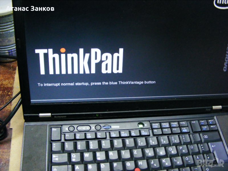 Работещ лаптоп за части Lenovo ThinkPad T510, снимка 1