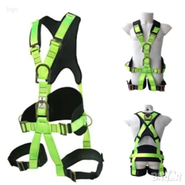 Професионален Колан Височинен Предпазен за Катерене Работа на Височини Сбруя Алпийски Колан - 24 мес, снимка 1