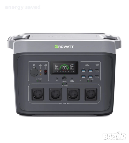 Соларна система за палатка,кемпер,вила аварийно захранване.5000W и панел 440W.БЕЗПЛАТНА ДОСТАВ, снимка 1