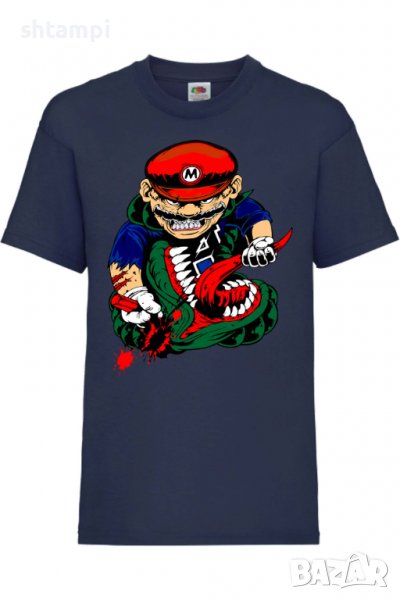 Детска тениска Mario VS Monster,Игра,Изненада,Подарък,Празник,Повод, снимка 1