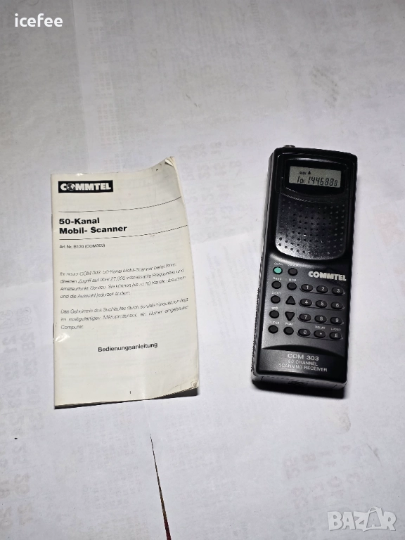 Commtel com 303 - 50 kanal mobil scanner, снимка 1
