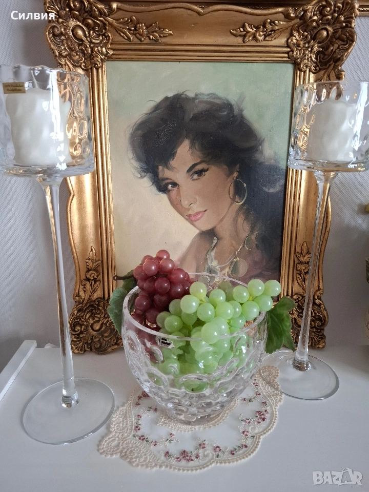 2 Свещника и купа, снимка 1