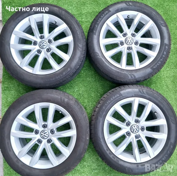 Продавам 4бр оригинални джанти за Фолксваген Пасат, Голф, Туран, Кади , снимка 1