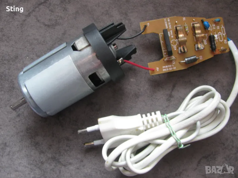 Мотор , Високооборотен, Мега Як , Постояннотоков , 220 V, снимка 1