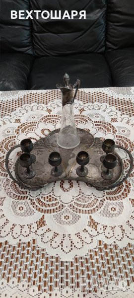 Старинен Посребрен Немски Сервиз WMF, снимка 1