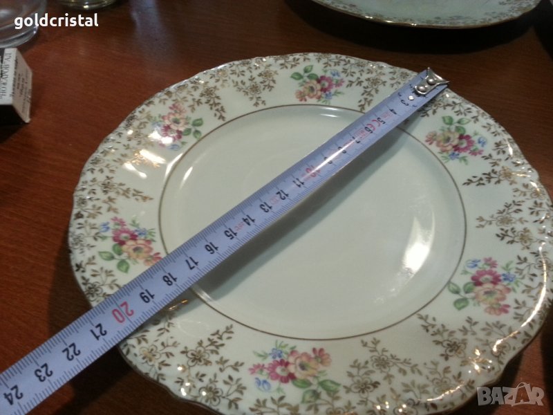Стар немски порцелан чинии, снимка 1