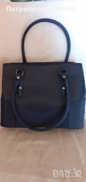 За бизнес-дама стилна и функционална чанта от еко кожа, снимка 1