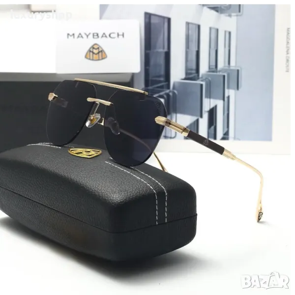 БЕЗПЛАТНА ДОСТАВКА! Метални Слънчеви очила MAYBACH Авиатор Gold Limited Edinition Майбах, снимка 1