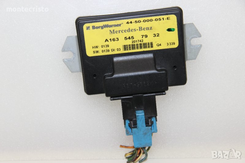 Модул раздатка Mercedes ML W163 (1998-2005г.) A163 545 79 32 / A1635457932 / 4450000051E, снимка 1