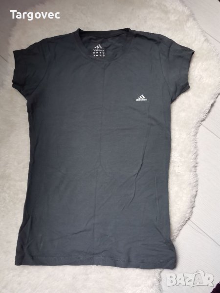Дамска тениска сива adidas, снимка 1