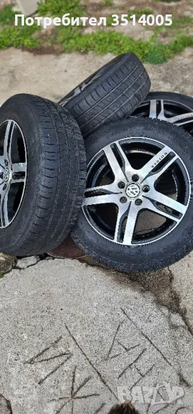  Лети джанти с гуми , снимка 1