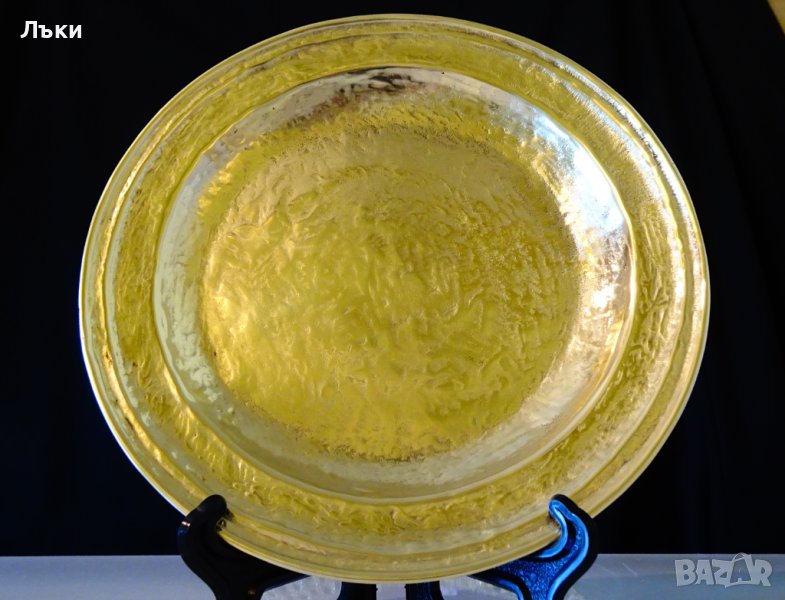 Бронзова чиния Collini Austria 215 гр.,подпис. , снимка 1