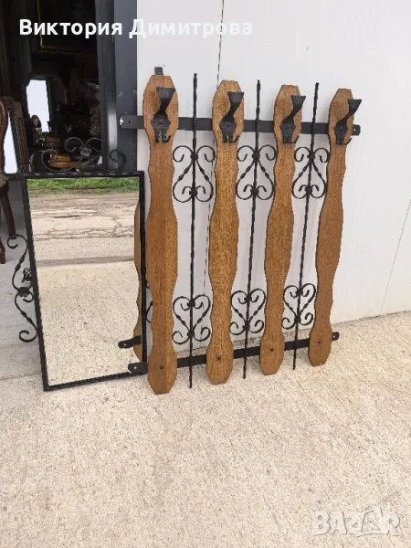 Комплект Антре: Огледало и закачлка, снимка 1