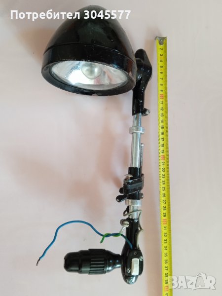 Лампа индустриална настолна 12V, снимка 1