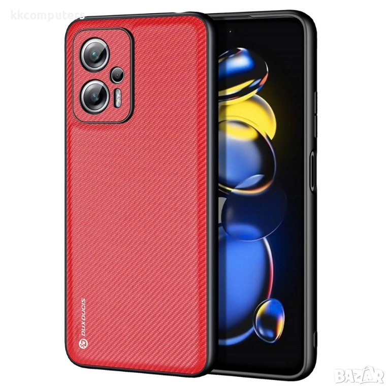 Xiaomi Redmi Note 11T Pro 5G/Poco X4 GT 5G/Redmi Note 11T Pro+ 5G Удароустойчив DUX DUCIS Кожен Калъ, снимка 1