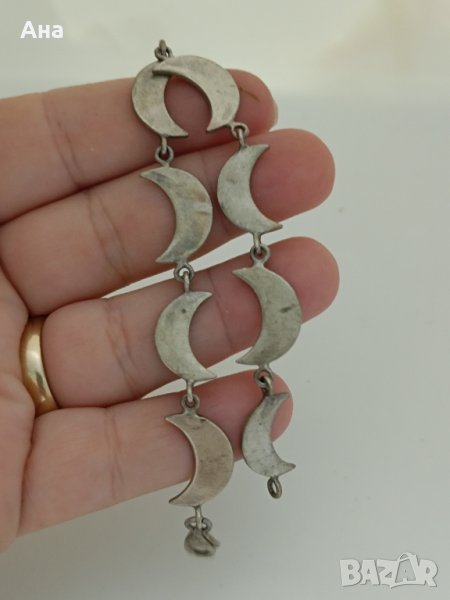 Красива сребърна гривна # 24Х, снимка 1