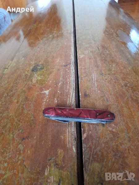 Стар джобен нож,ножче,ножка #141, снимка 1