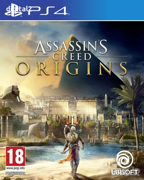 Игра Assassin's Creed ORIGINS (PS4) Playstation 4 , PRO , PS5 , Нова, снимка 1