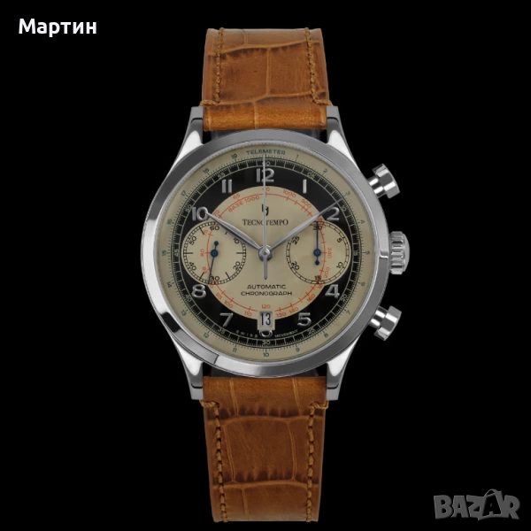 Автоматичен Часовник - Tecnotempo - Telemetrix - Хронограф, снимка 1