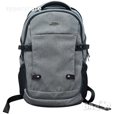 Раница за лаптоп CANYON CNE-CBP5G8 15.6" Тъмно сивa Градски стил Notebook Bagpack, снимка 1