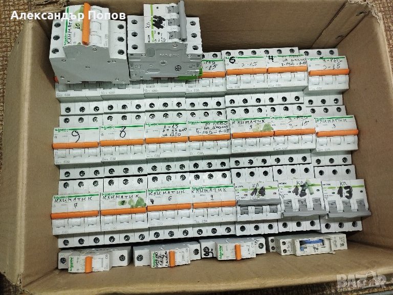 Автоматични предпазители Schneider и Noark, снимка 1