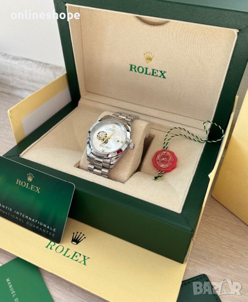 Rolex Oyster Perpetual Мъжки Часовник С Луксозна Кутия И Карта, снимка 1