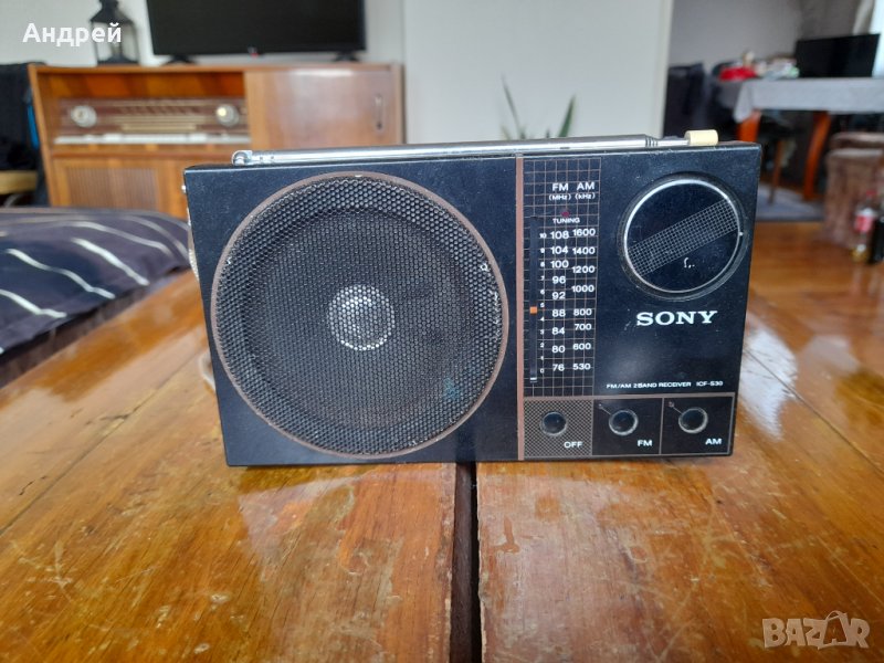 Старо радио,радиоприемник SONY #4, снимка 1