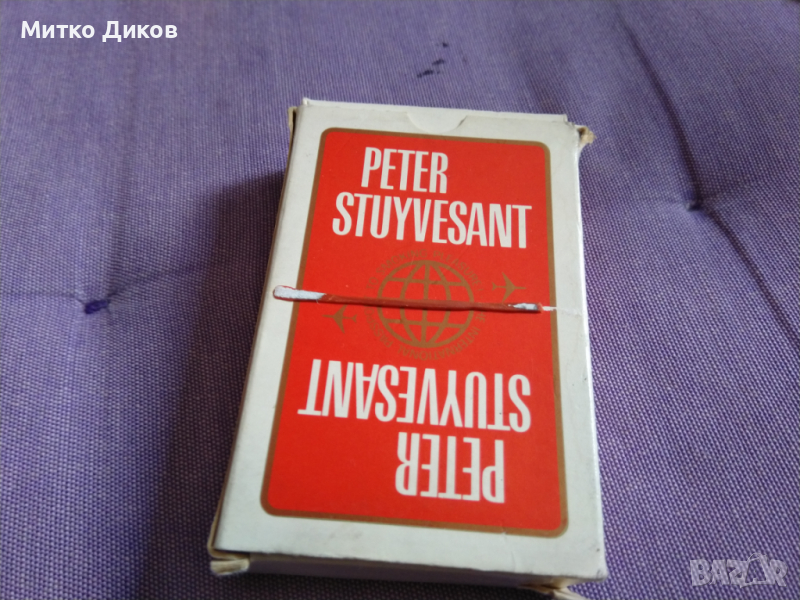 Peter Stuyvesant маркови белгийски карти 32бр-83х53мм нови, снимка 1