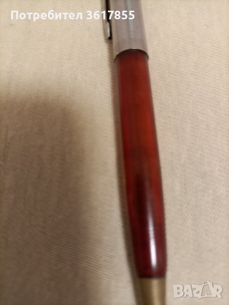 Ретро механичен молив  кехлибар , снимка 1