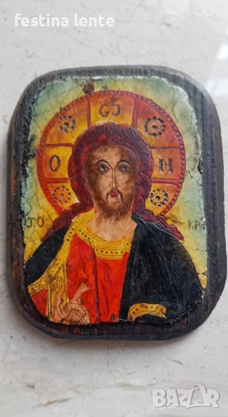 Дървена икона, снимка 1