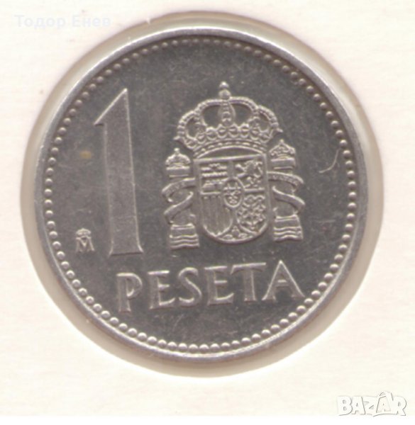 Spain-1 Peseta-1986-KM# 821-Juan Carlos I, снимка 1